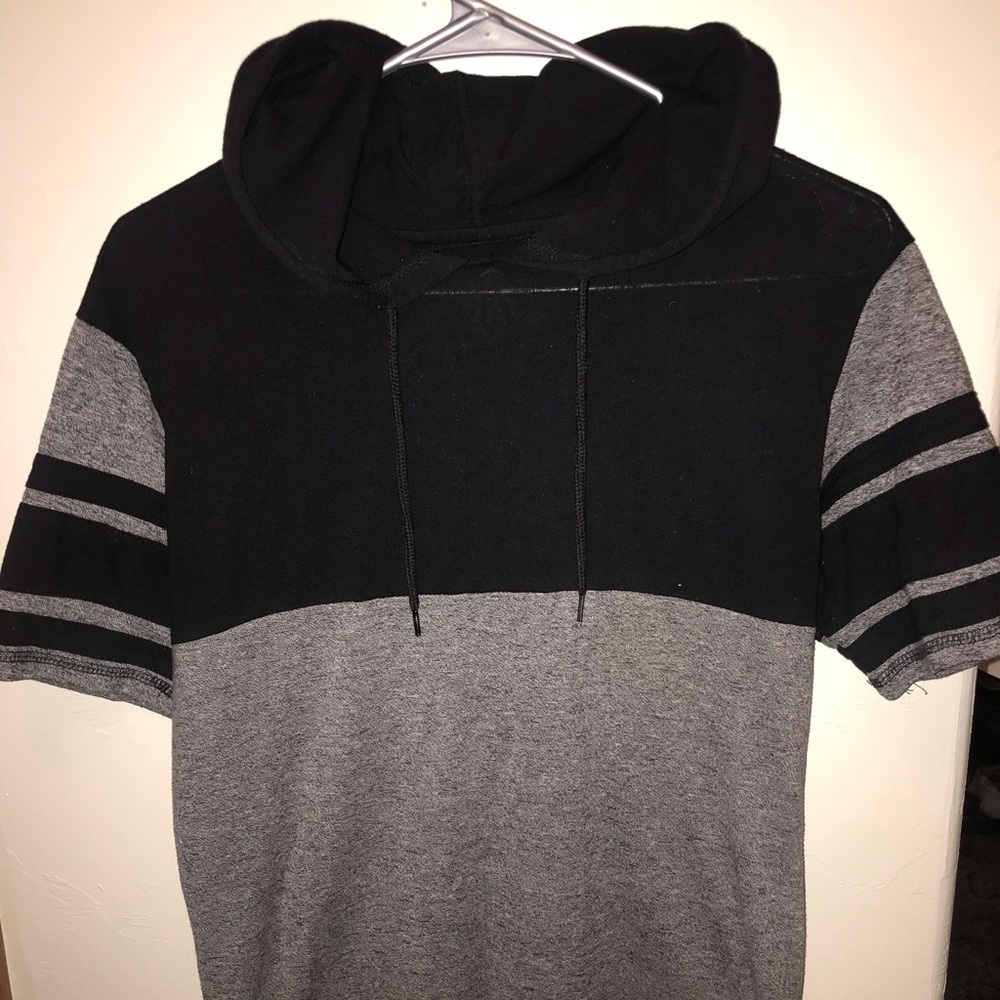 Mens hooded short sleeve shirt from TJ Maxx